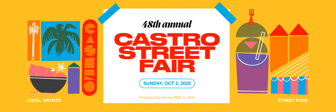 Castro Street Fair logo 2022