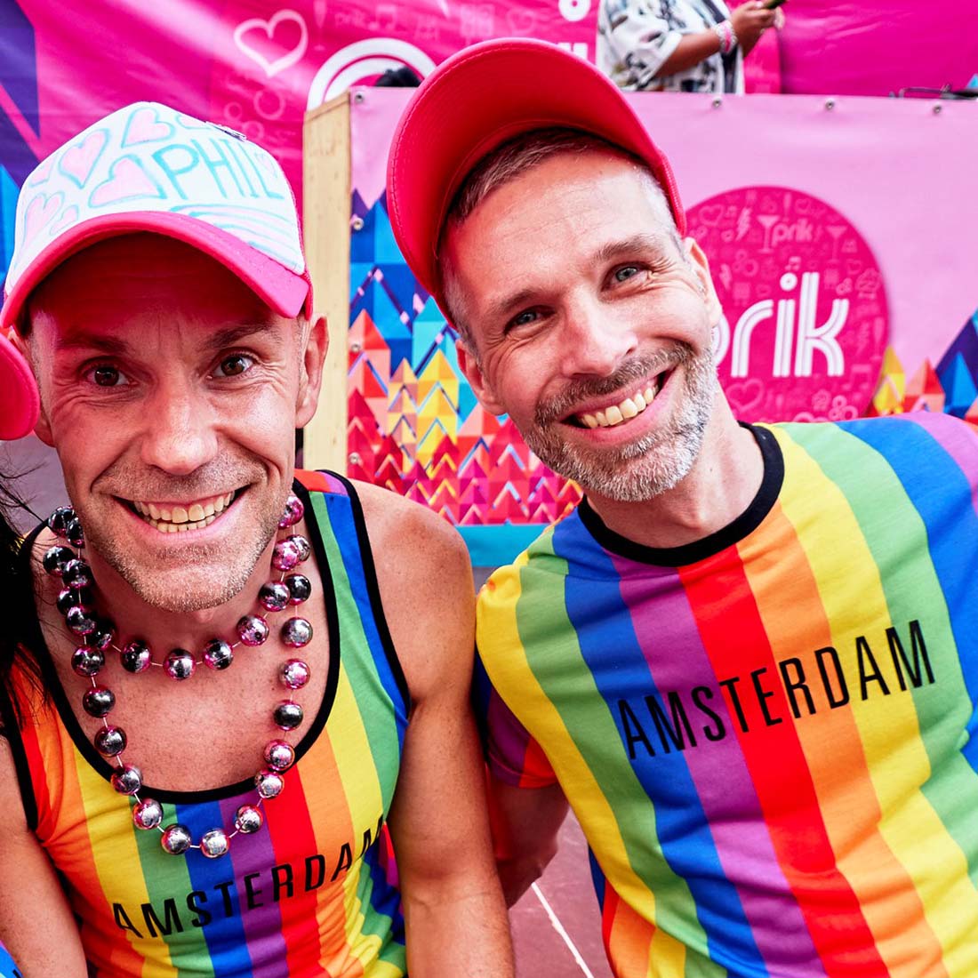 Happy Pride Amsterdam from Gay Couple Gerson & Phil