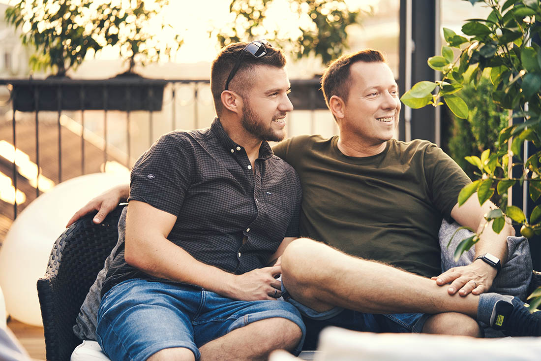 Food and traveling the gay couples favorite things to do together