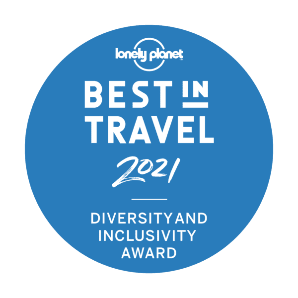 LGBTQ+ Storyteller Award We won Lonely Best in Travel 2021!