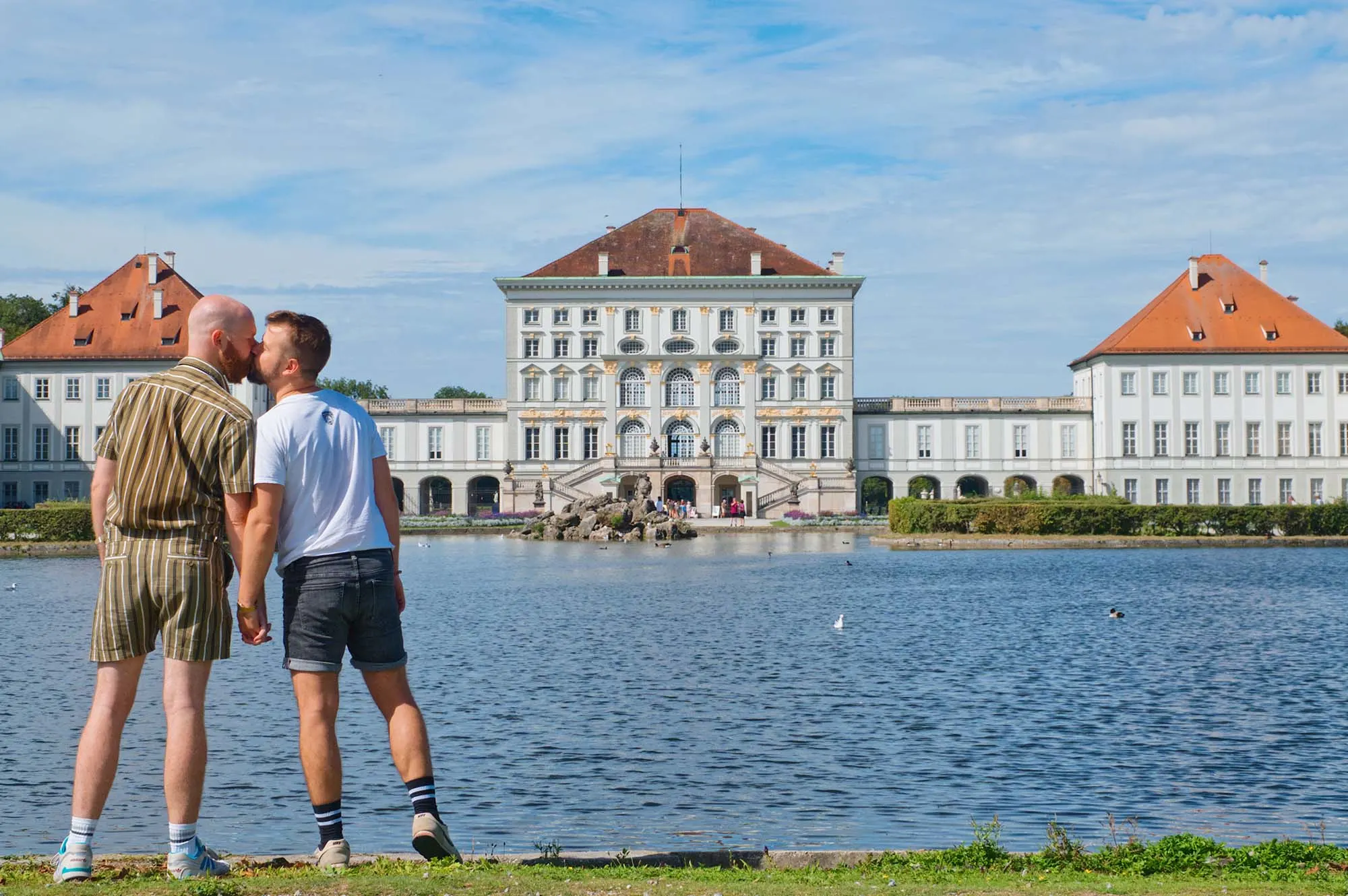 Munich Gay City Trip Munich Gay City Trip - Summer Fun at Nymphenburg Palace © Coupleofmen.com