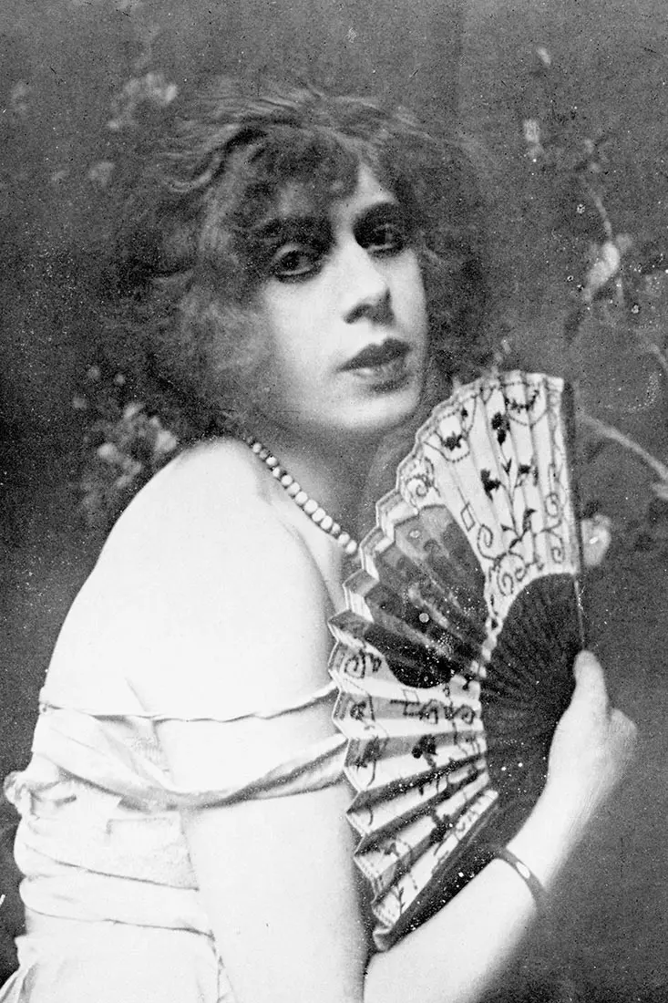 Lili Elbe in 1926 before her gender reassignment operation