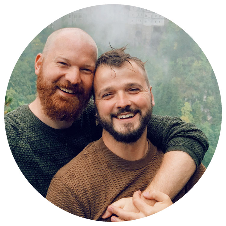 Karl and Daan, the gay couple behind the Gay Travel Blog Couple of Men