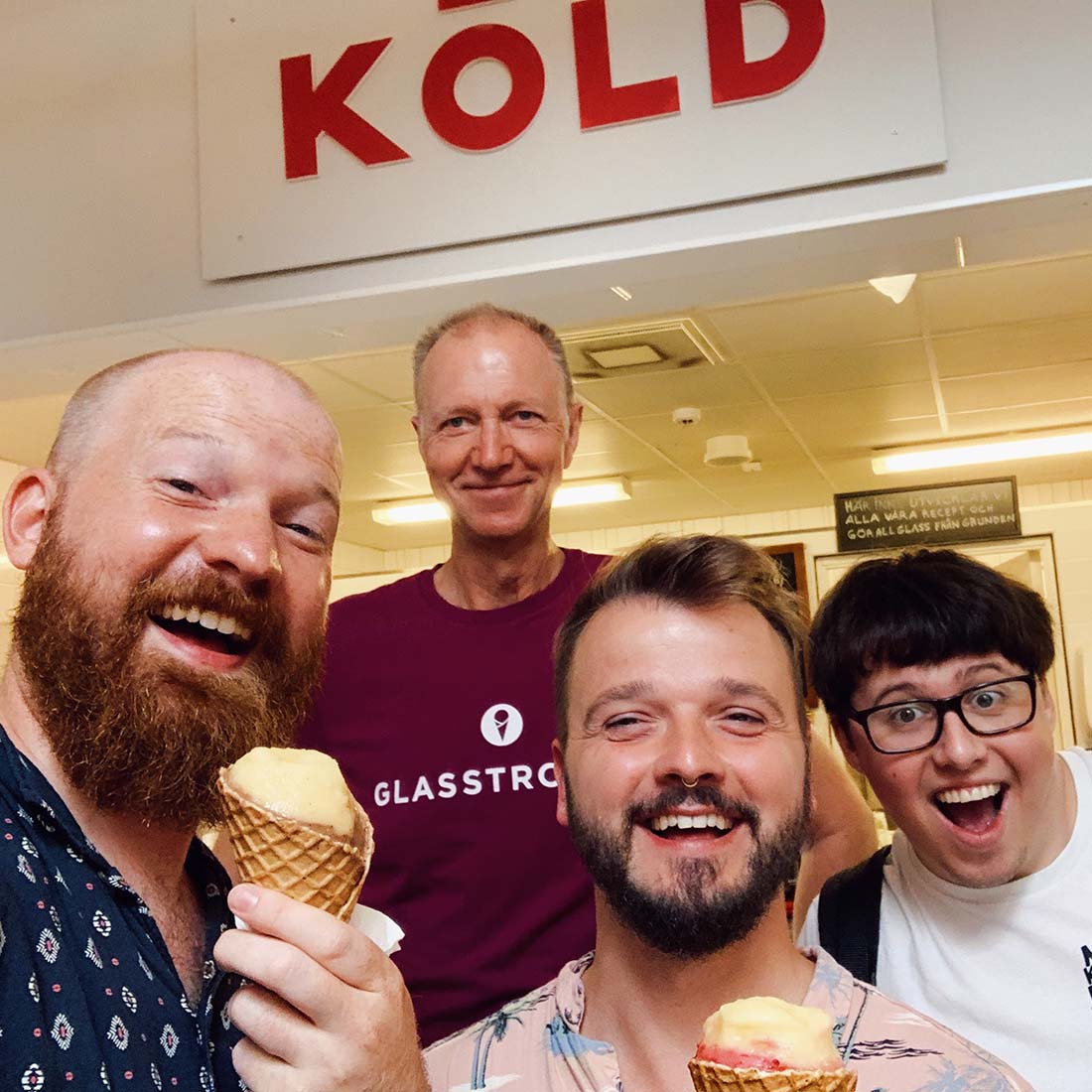 Visiting Mitt Möllan for KÖLD, the best ice cream in town - Sustainable Malmö Gay City Trip © Coupleofmen.com