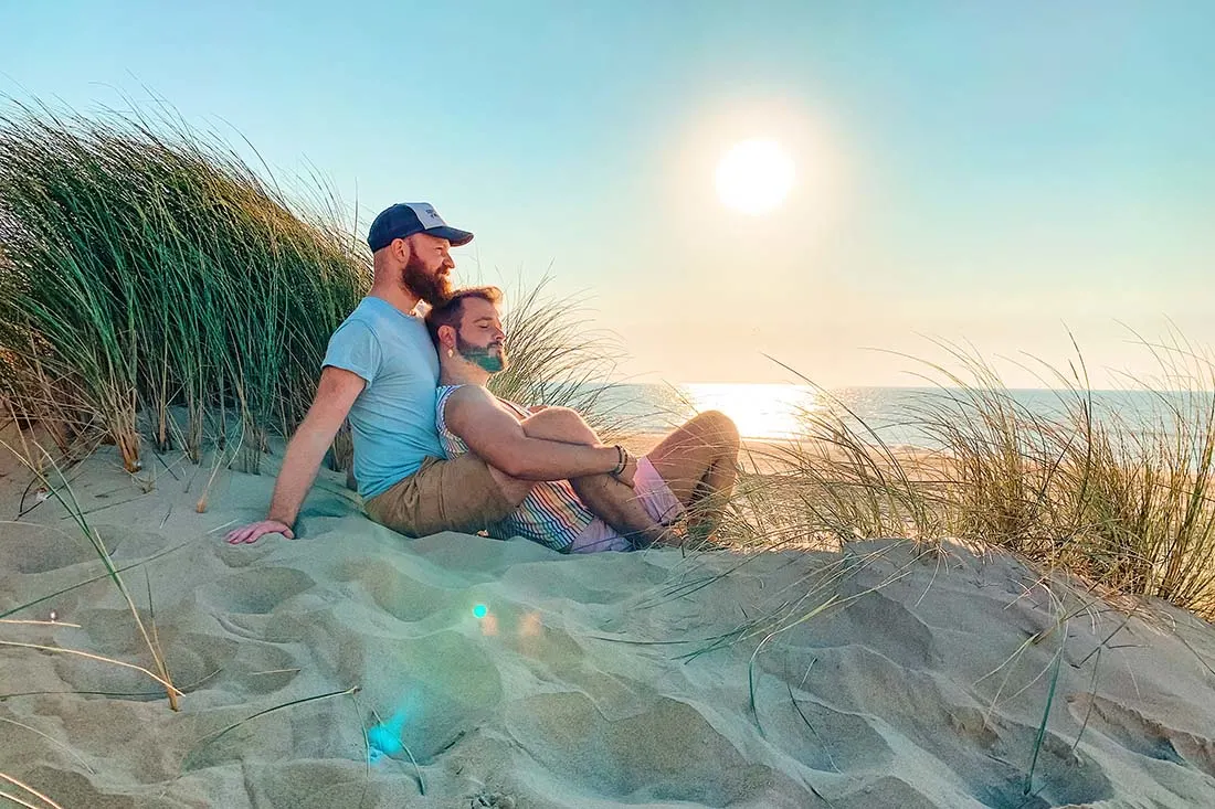 Amsterdam gay beach Zandvoort Guide © Coupleofmen.com