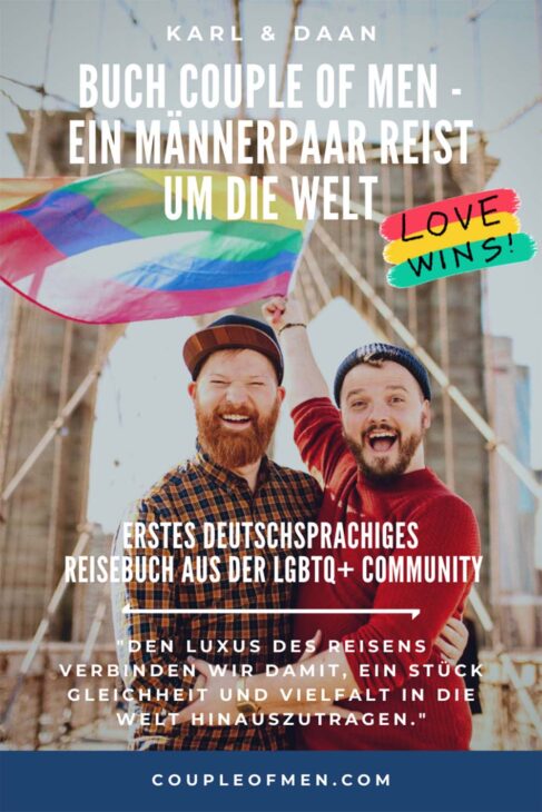 Buch Couple of Men - Ein Männerpaar auf Reisen © Coupleofmen.com