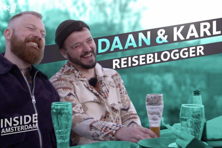 Karl & Daan - Reiseblogger von Couple of Men im Deutschen Fernsehen als Insider Amsterdam © Coupleofmen.com