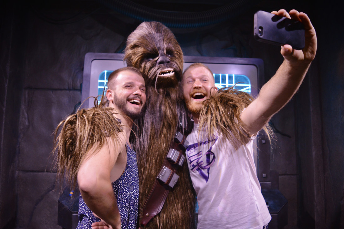 Be who you are - like Chewbacca is ;) © Coupleofmen.com