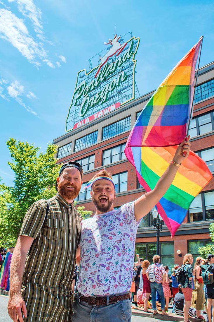 Gay Portland Travel Guide: Welcome in gay-friendly Portland © Coupleofmen.com