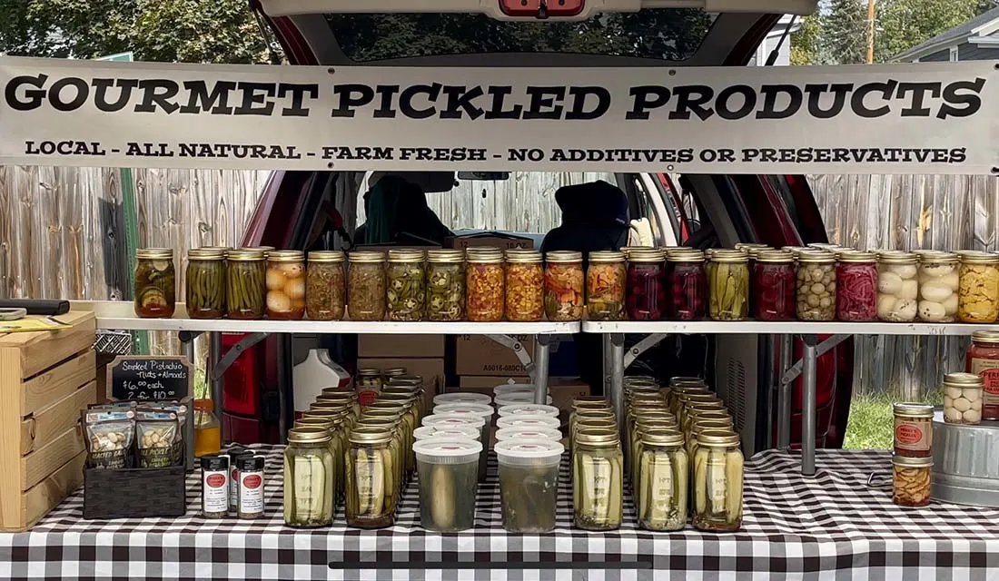 That's how Karl imagines heaven - with pickles! © Coupleofmen.com