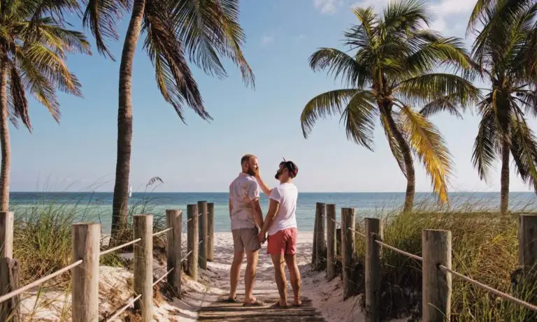 Couple of Men Florida Keys Beach Key West © Coupleofmen.com