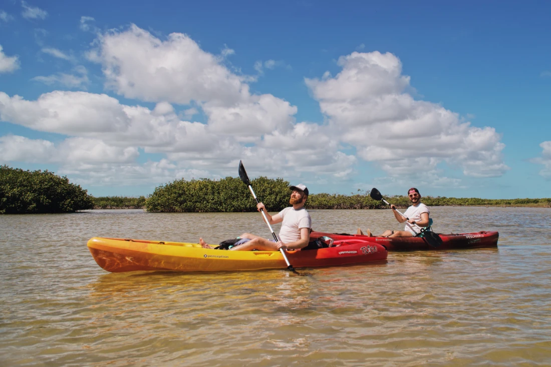 Gay Florida Keys Kayak tour with Big Pine Kayak Adventures © Coupleofmen.com