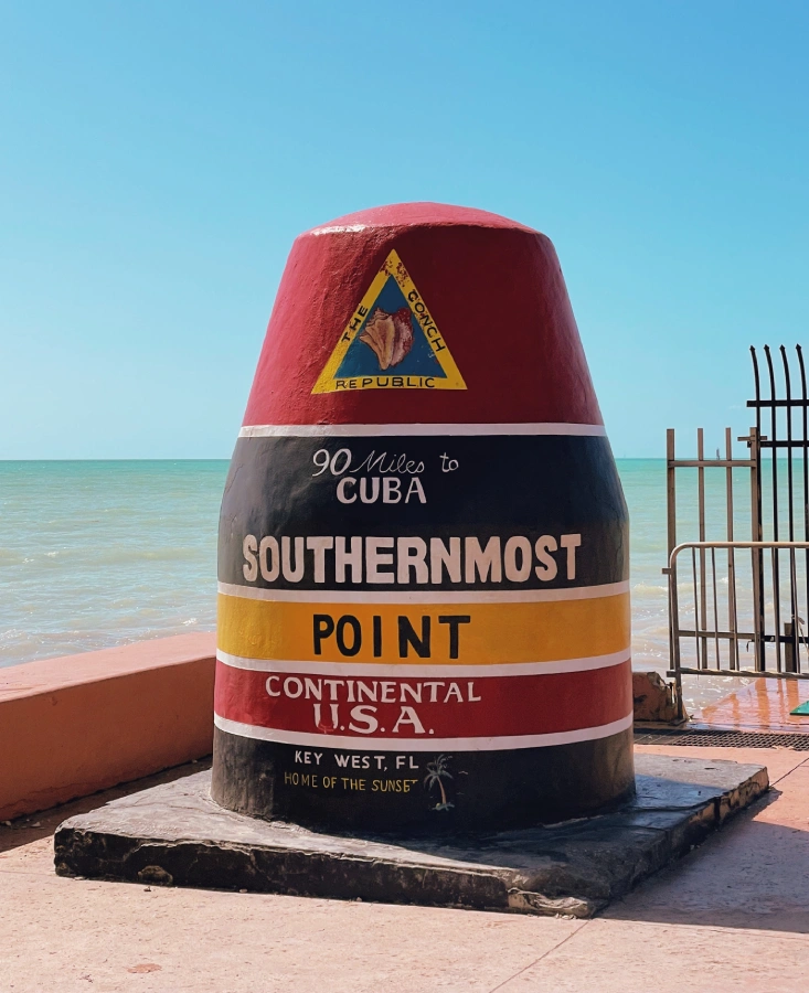 Most Southern Point of continental USA in Key West © Coupleofmen.com