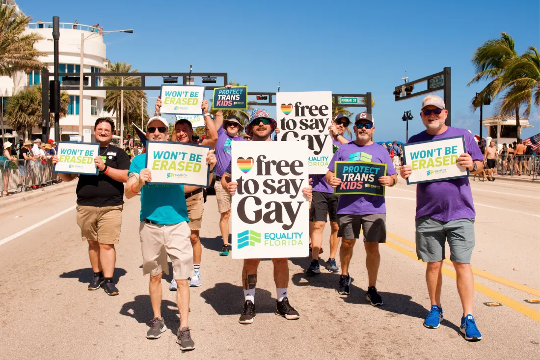 Free to say GAY - marching for equality is more important than ever © Coupleofmen.com