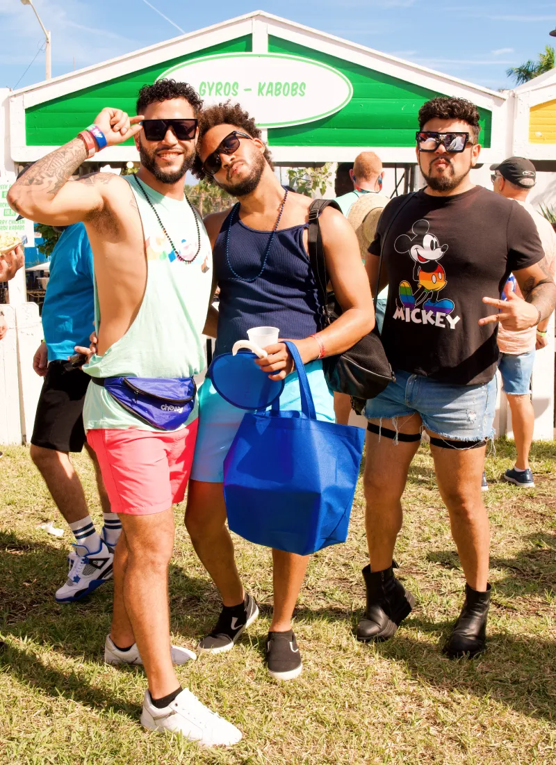 We even spotted a rainbow mickey during Pride of the Americas © Coupleofmen.com