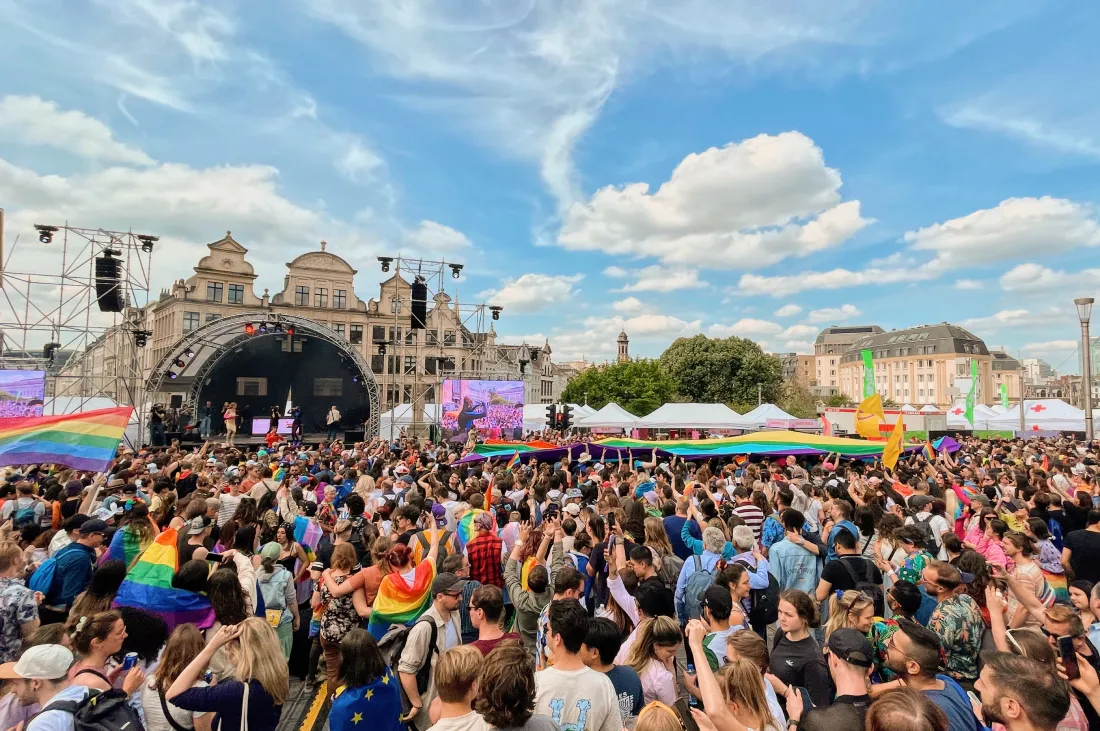 And off we go! Brussels Pride 2023 has official started © Coupleofmen.com