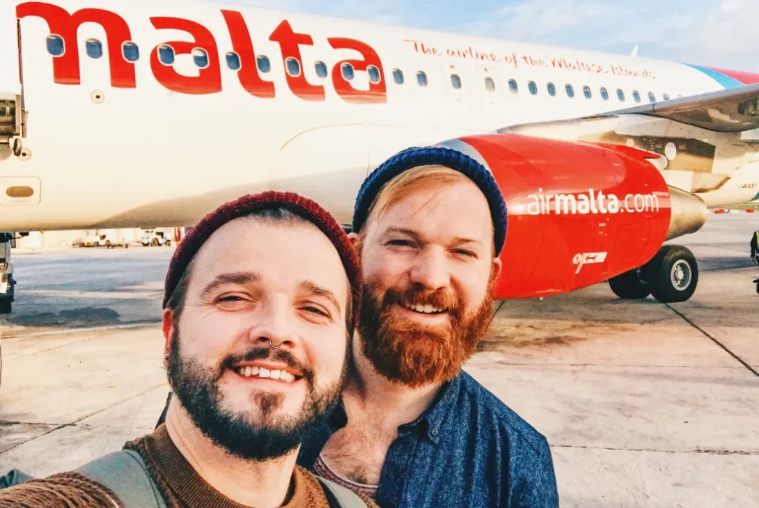 Flying to Malta with AirMalta © Coupleofmen.com