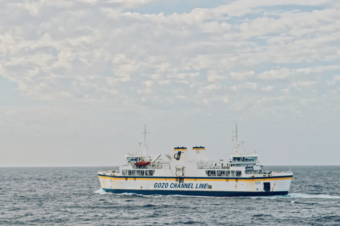 Gozo Channel Line Ferry from Malta to Gozo island © Coupleofmen.com