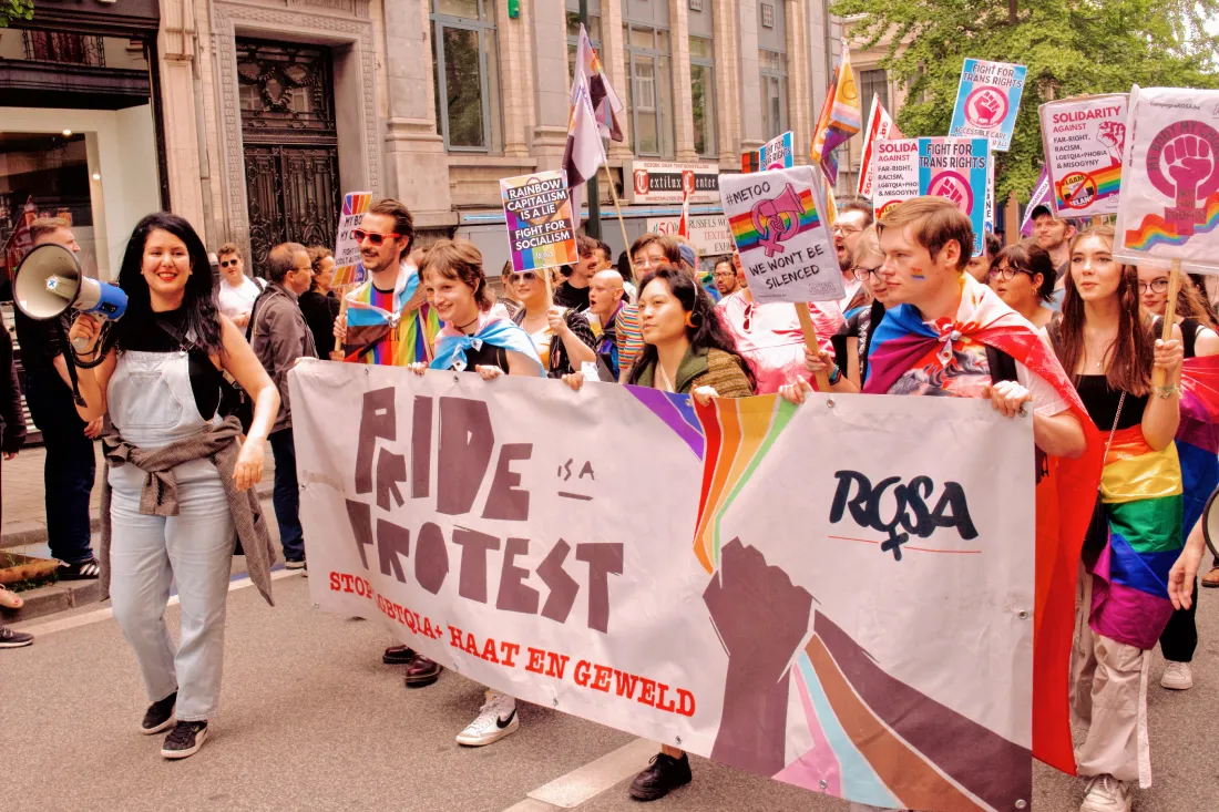Pride is a Protest. Stop LGBTQIA+ Hate and Violence © Coupleofmen.com