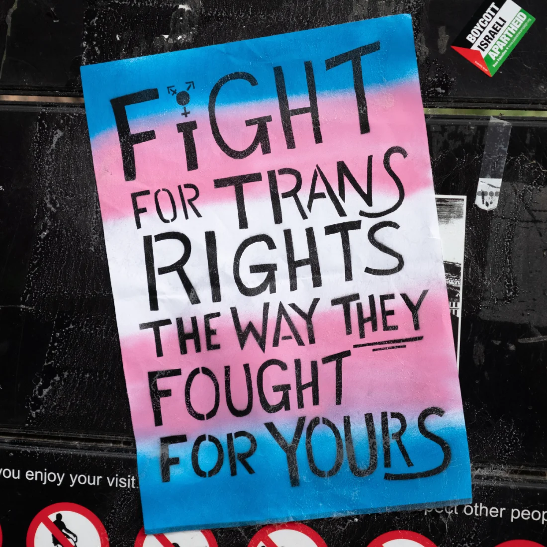 LGBTQ+: Trans Pride Flag | Photo by Ehimetalor Akhere