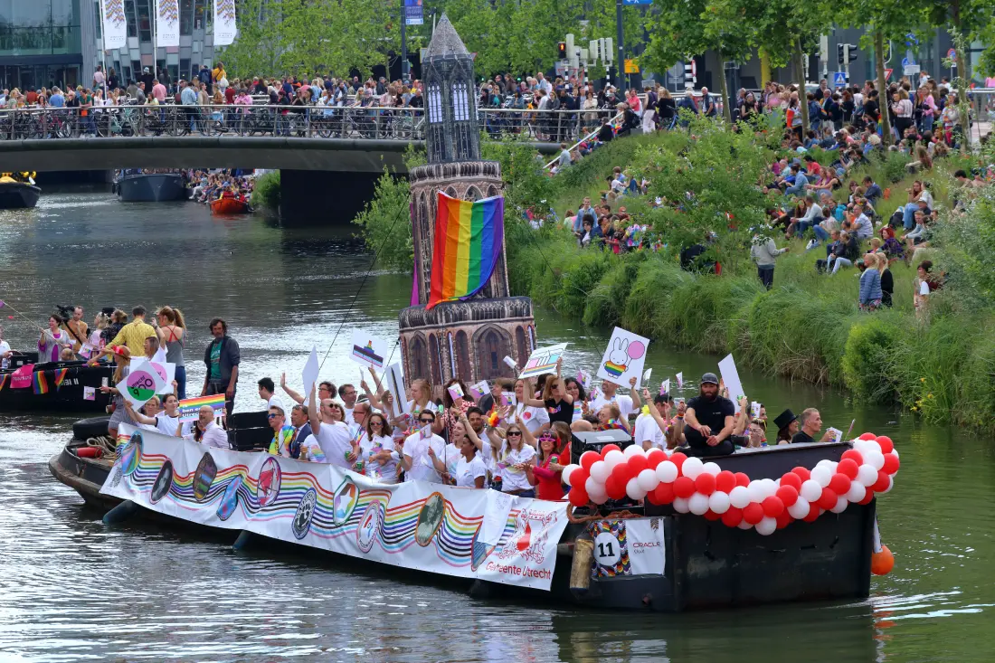 Boat Parade Utrecht Pride of the Municipality of Utrecht © Martin Woortman