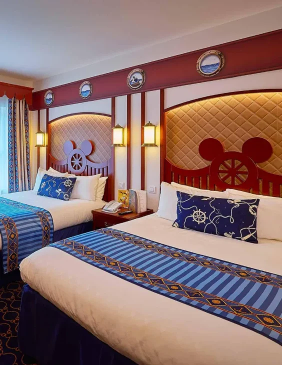 Disneyland Paris Pride 2023 Disney Newport Bay Club Hotel room © Disney