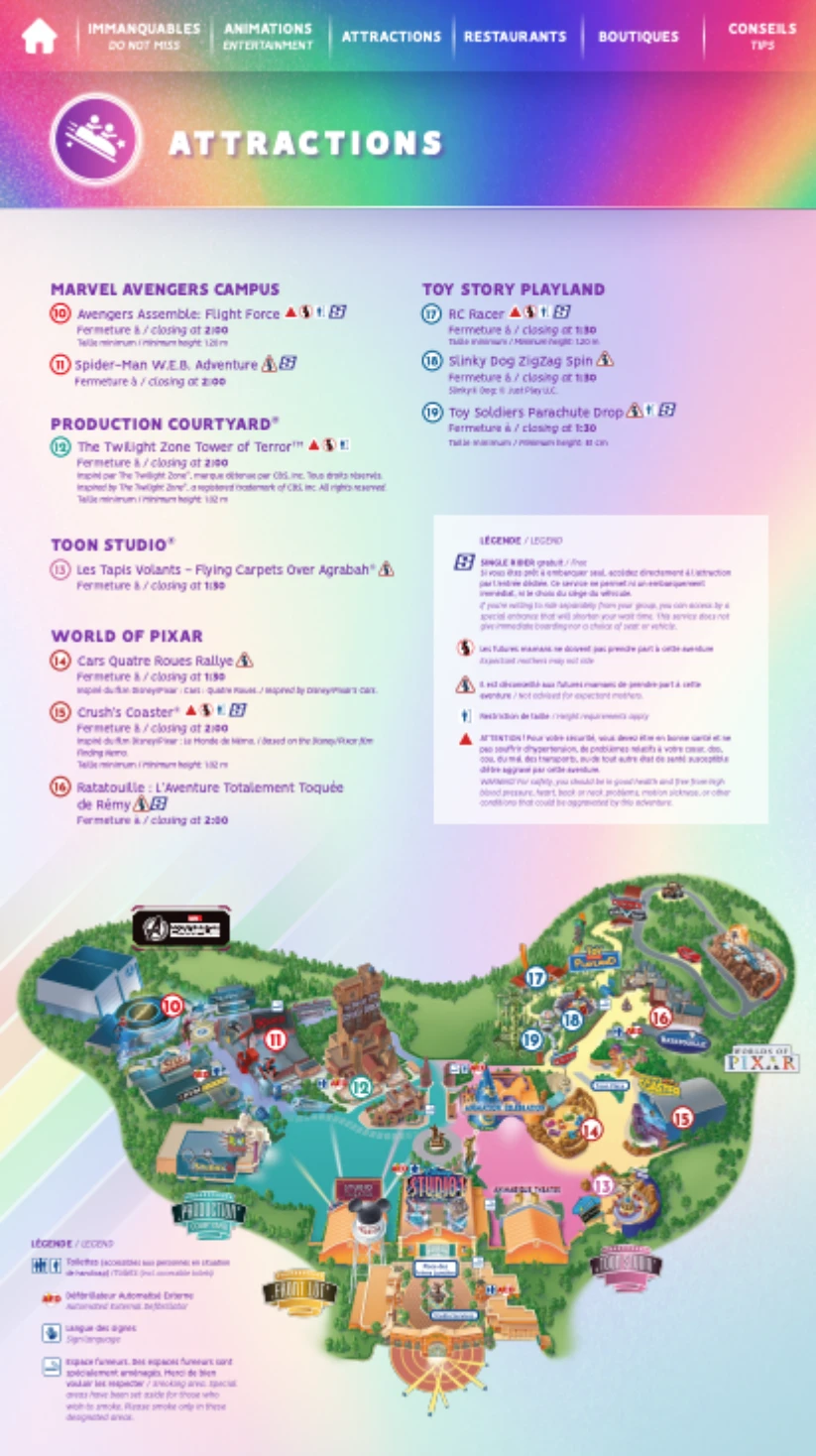 Disneyland Paris Pride 2023 Program © Disney
