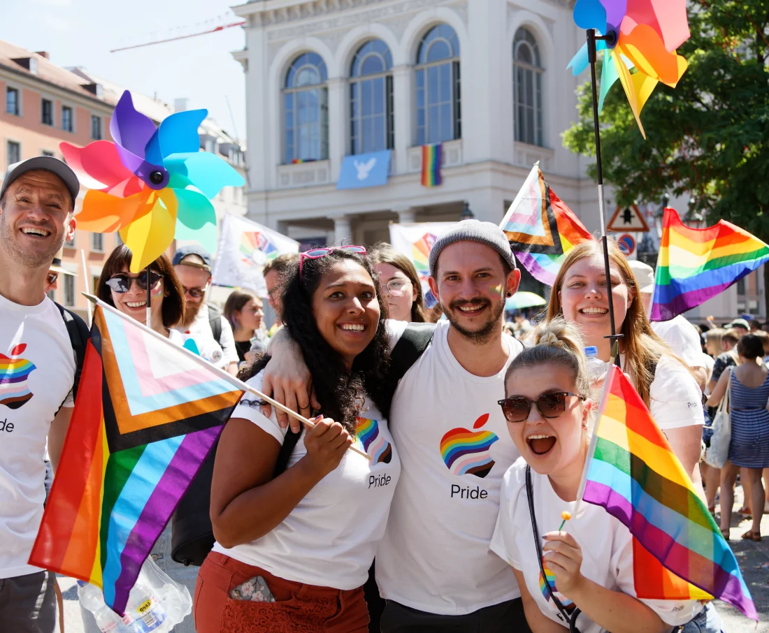 Happy and proud faces at CSD Munich Pride 2022 © M. Kamin