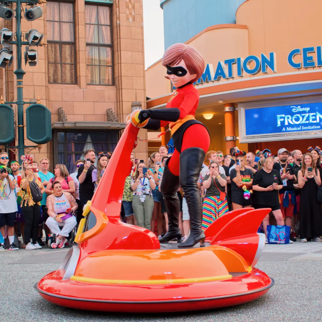Mrs. Incredible followed right behind her husband © Coupleofmen.com