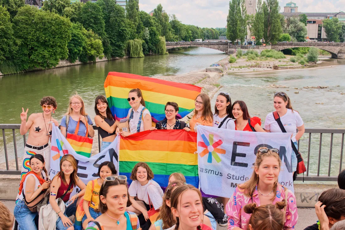 Showing Pride: Erasmus Student Network © Coupleofmen.com