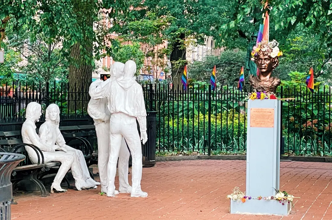 Stonewall National Monument in New York City © Coupleofmen.com