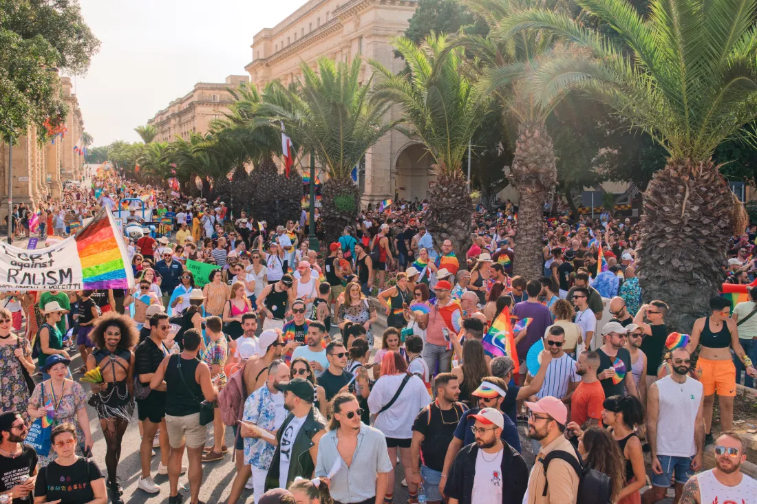 About 40,000 queer people and their allies celebrated EuroPride in Valletta © Coupleofmen.com