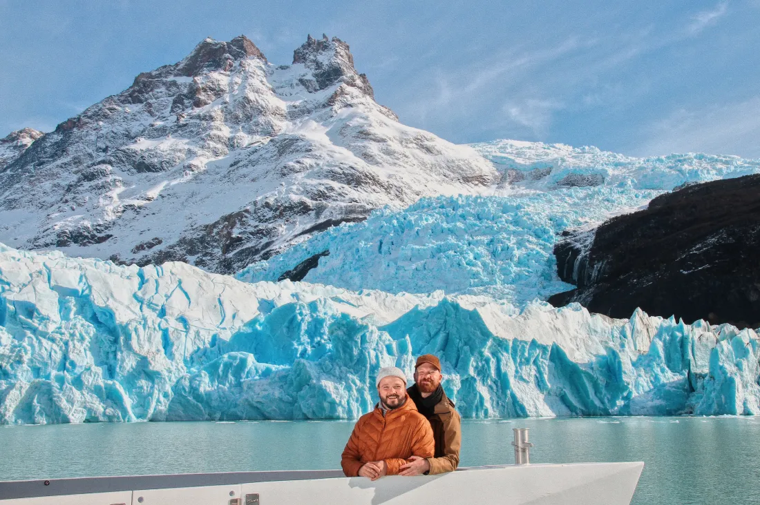 El Calafate Glacier Boat Tour in Patagonia, Argentina © Coupleofmen.com