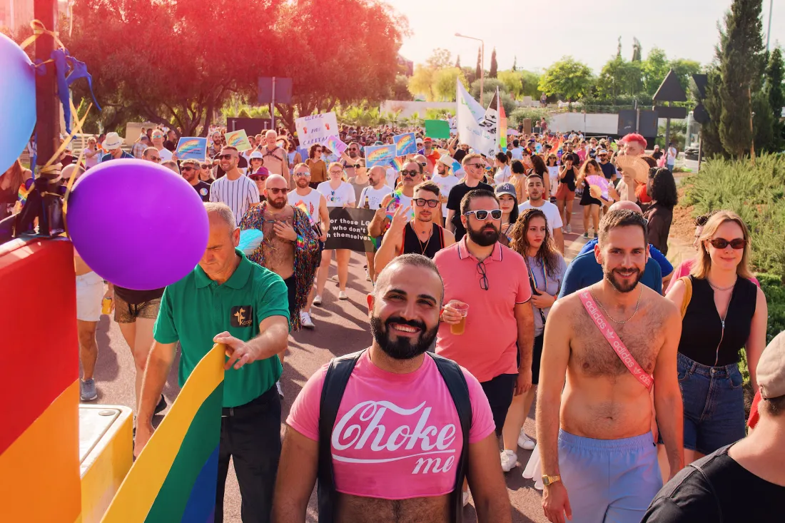 EuroPride 2023 with the sun above us and in our hearts © Coupleofmen.com