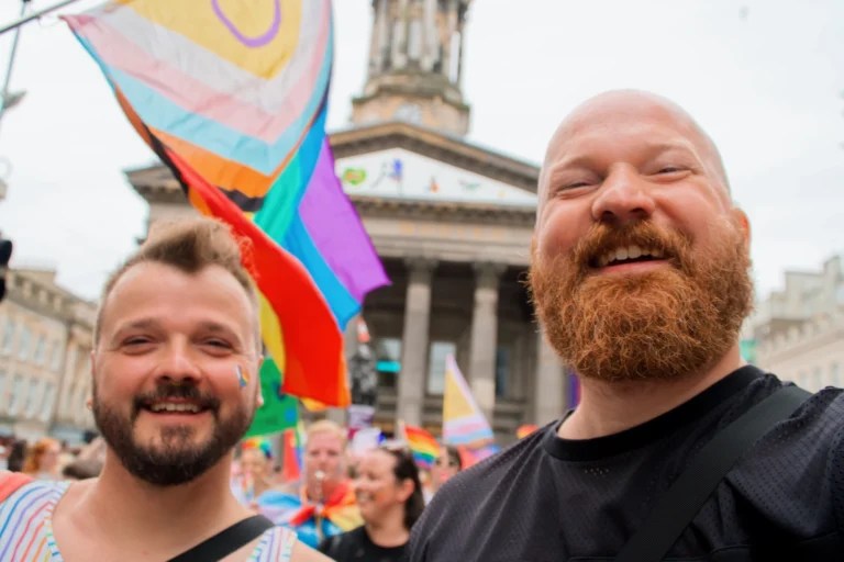 Glasgow Pride 2024 - When the rainbow hits Scotland © Coupleofmen.com