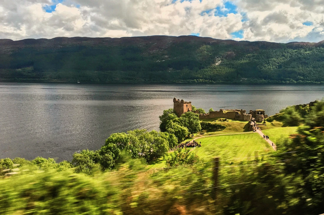 Bye bye Drumnadrochit, bye bye Loch Ness