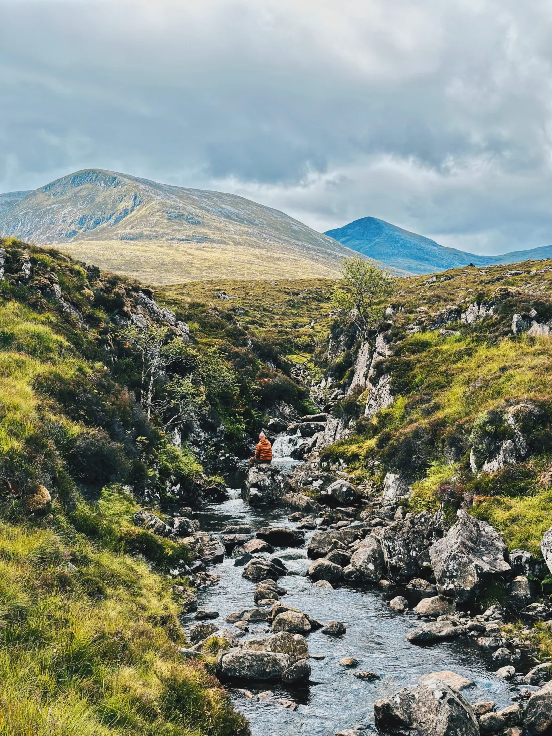 Daan saying good bye to Scotland © Coupleofmen.com