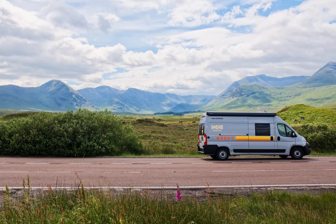 Road Trip Scottish Highlands On the road with our Indie Camper van © Coupleofmen.com