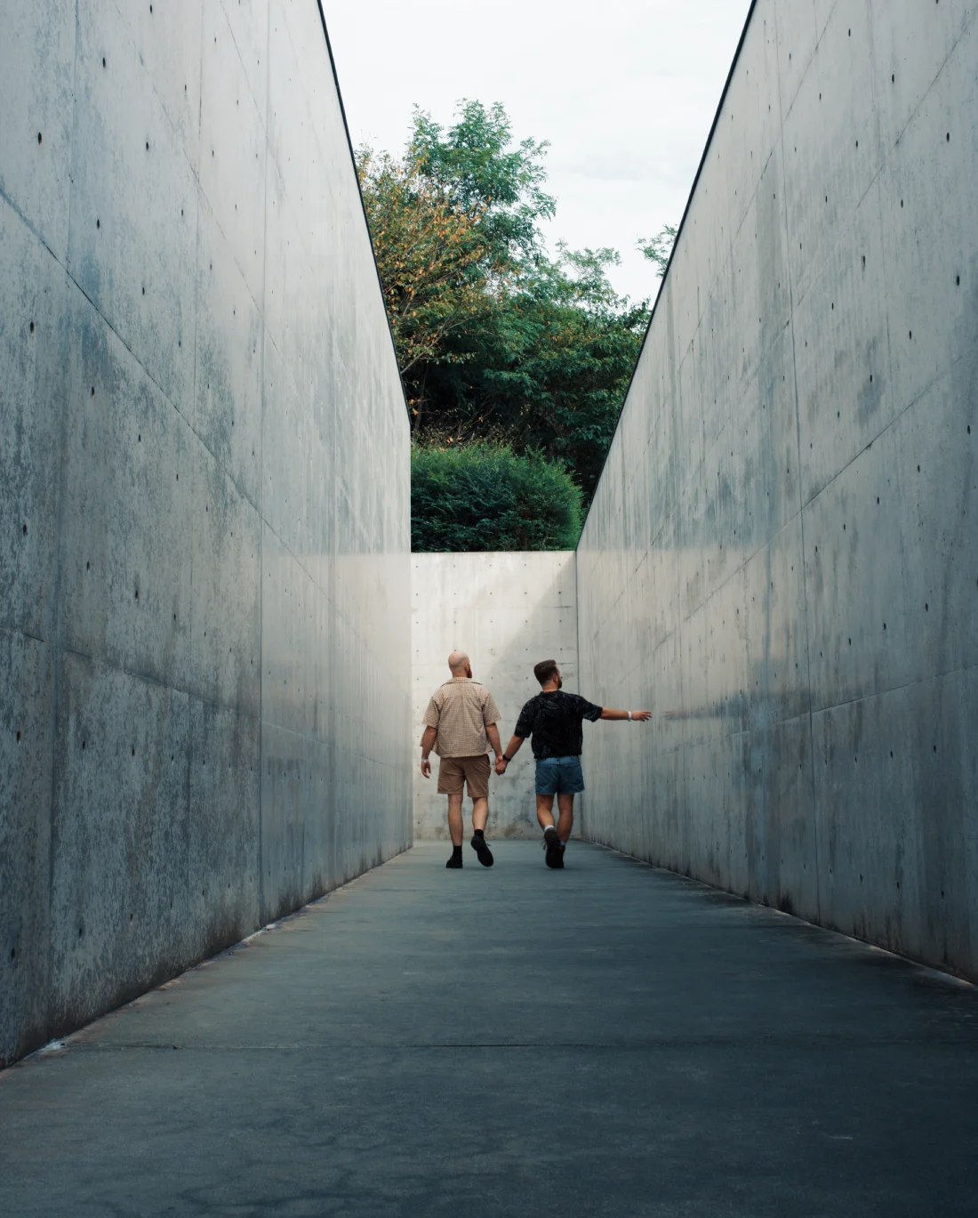 Entrance of the Lee Ufan Museum on Naoshima island &copy; Coupleofmen.com Naoshima gay travel guide | Naoshima gay travel guide