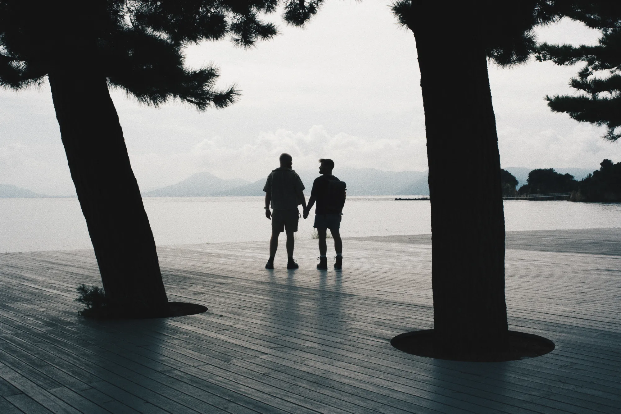 Exploring Naoshima together hand-in-hand  | Naoshima gay travel guide