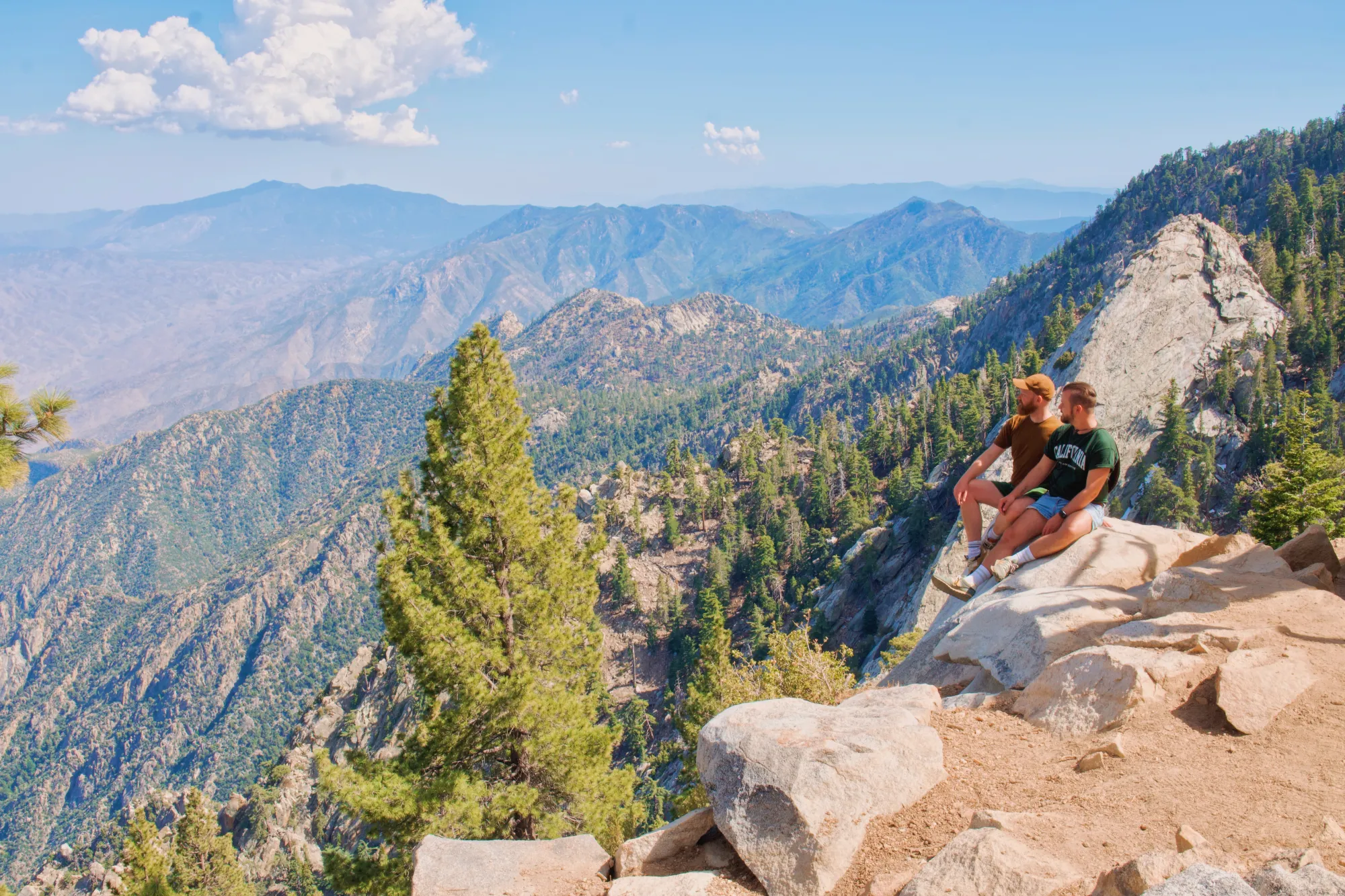 Stunning view of the San Jacinto Wilderness © Coupleofmen.com