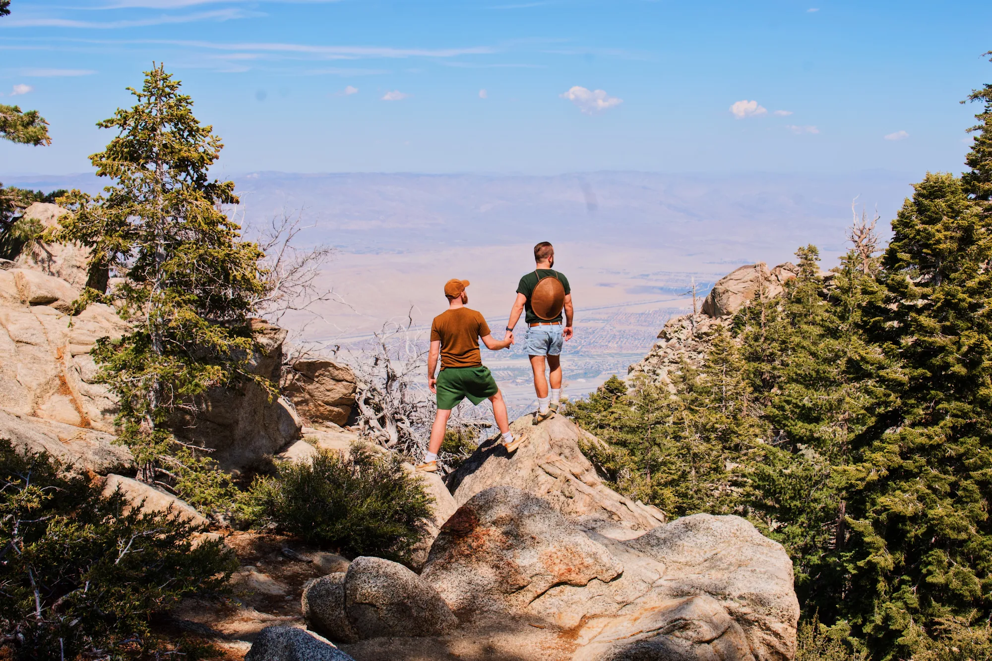 View of Palm Springs from Mount San Jacinto State Park © Coupleofmen.com