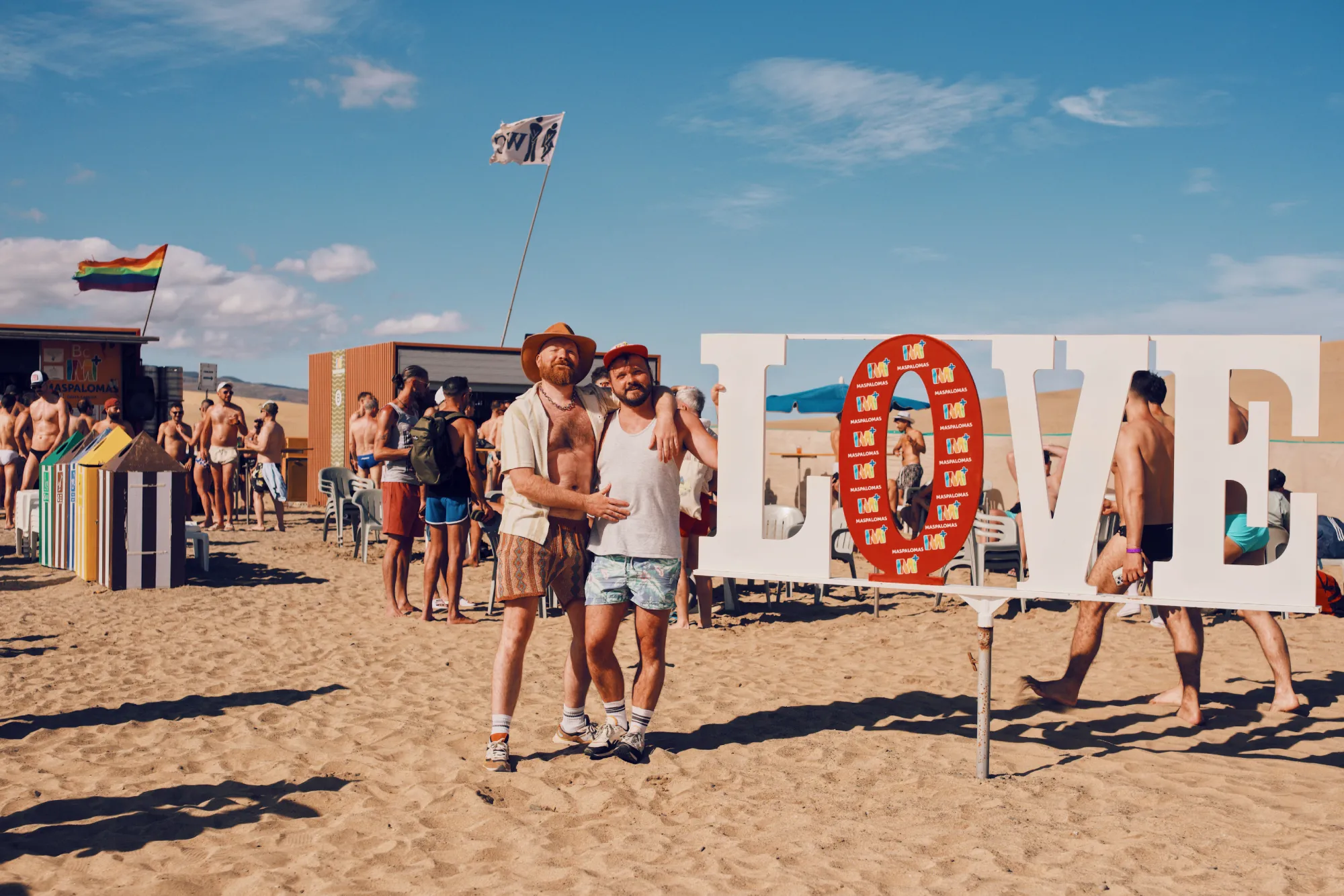 Gay Beach in the Dunes of Gran Canaria © Coupleofmen.com