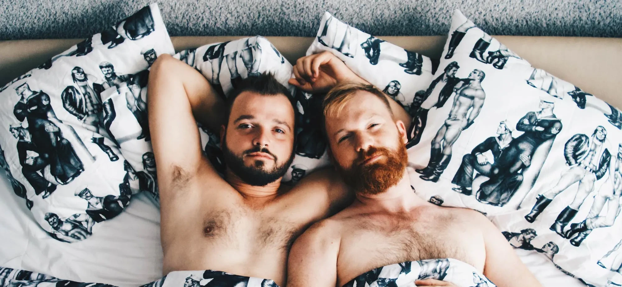 Travel Proud Couple of Men Booking.com