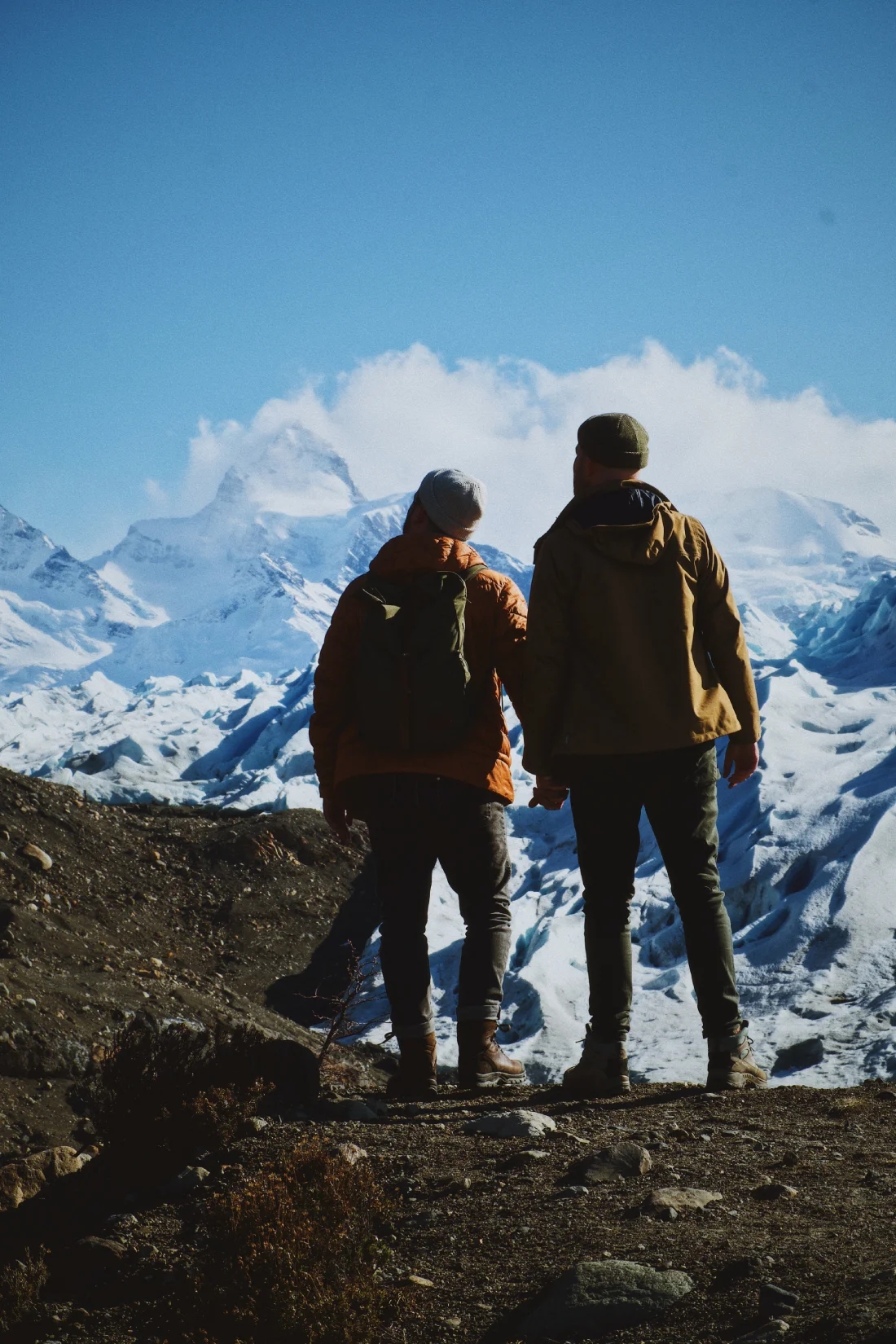 To enjoy the view of Perito Moreno Glacier © Coupleofmen.com El Calafate gay travel