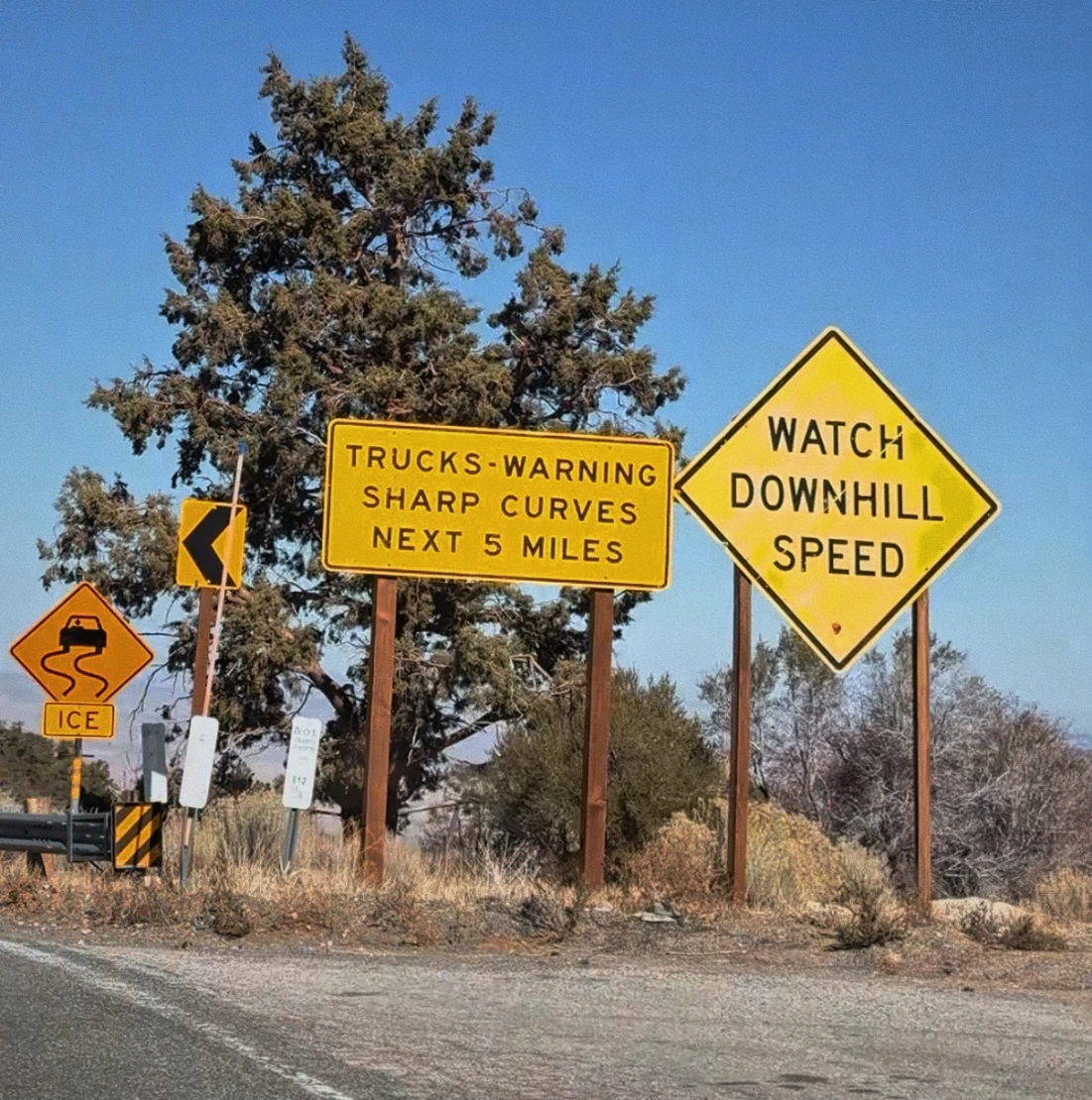 Und ja: Es ging wirklich steil bergab Richtung Nordosten © Coupleofmen.com