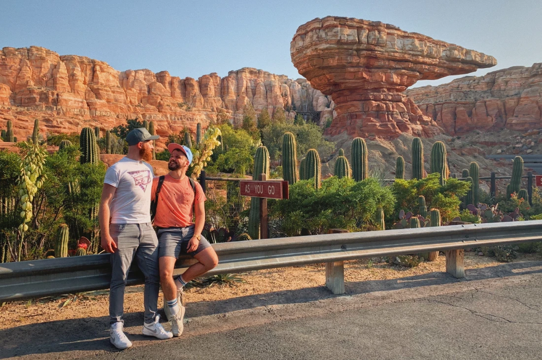 Radiator Springs Racers in Cars Land © Coupleofmen.com