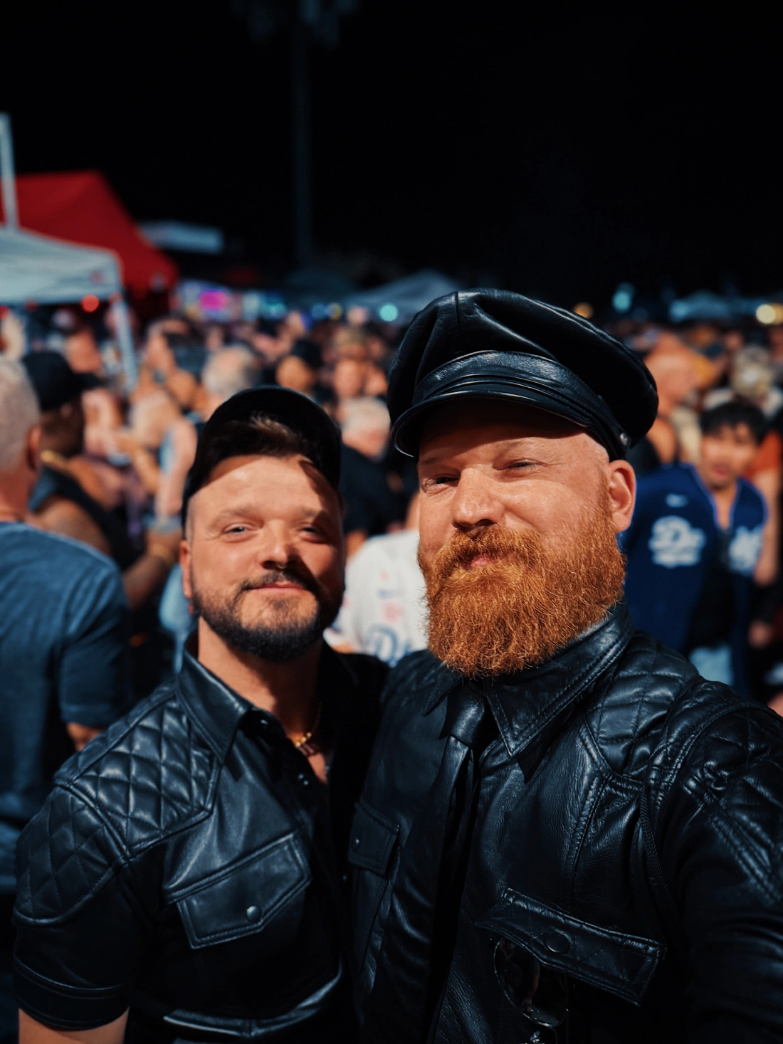 I Love You. I know, leather daddy. © Coupleofmen.com