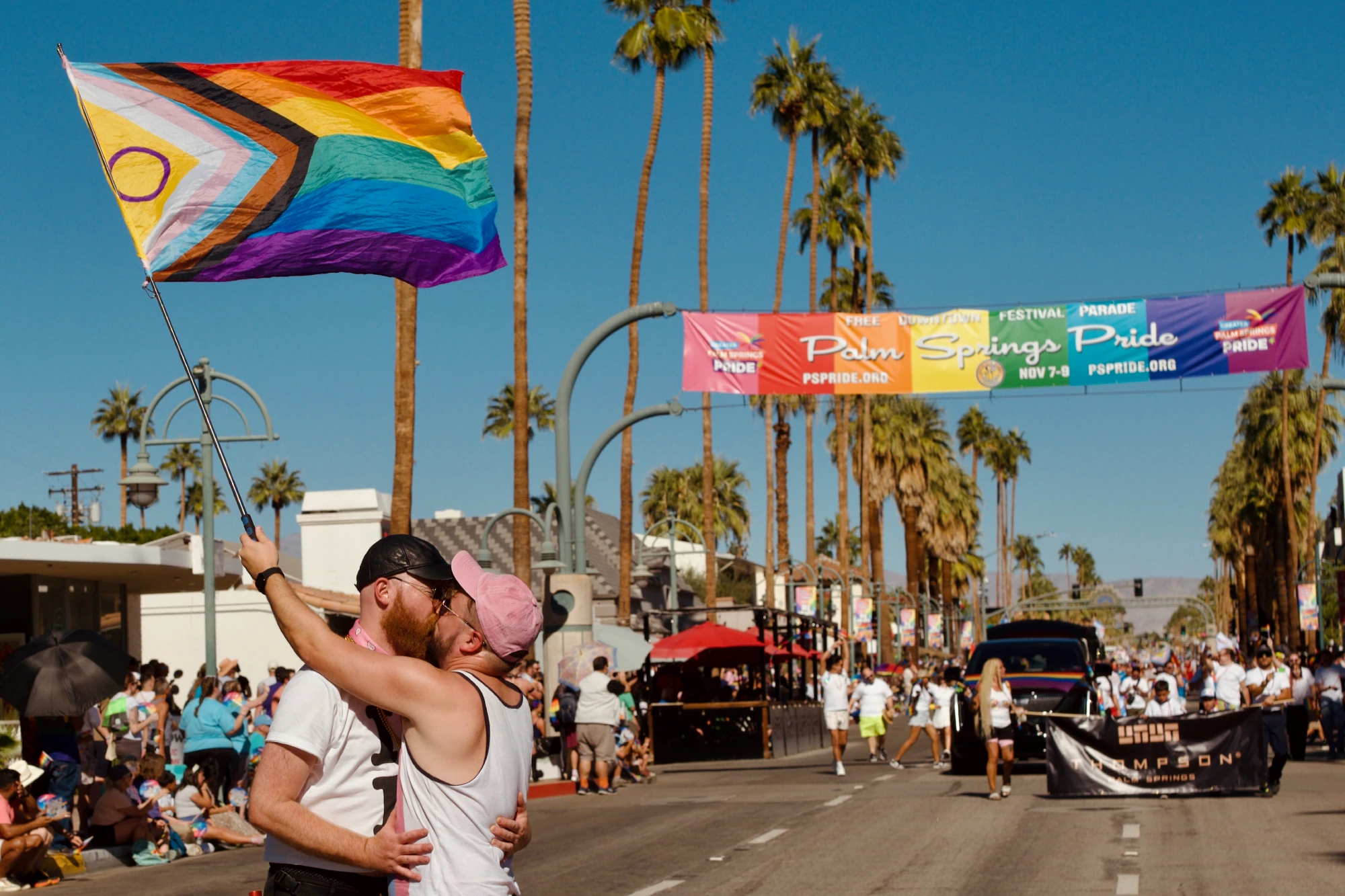 Palm Springs Pride: Between Leather Pride, Community, and Desert Life &copy; Coupleofmen.com
