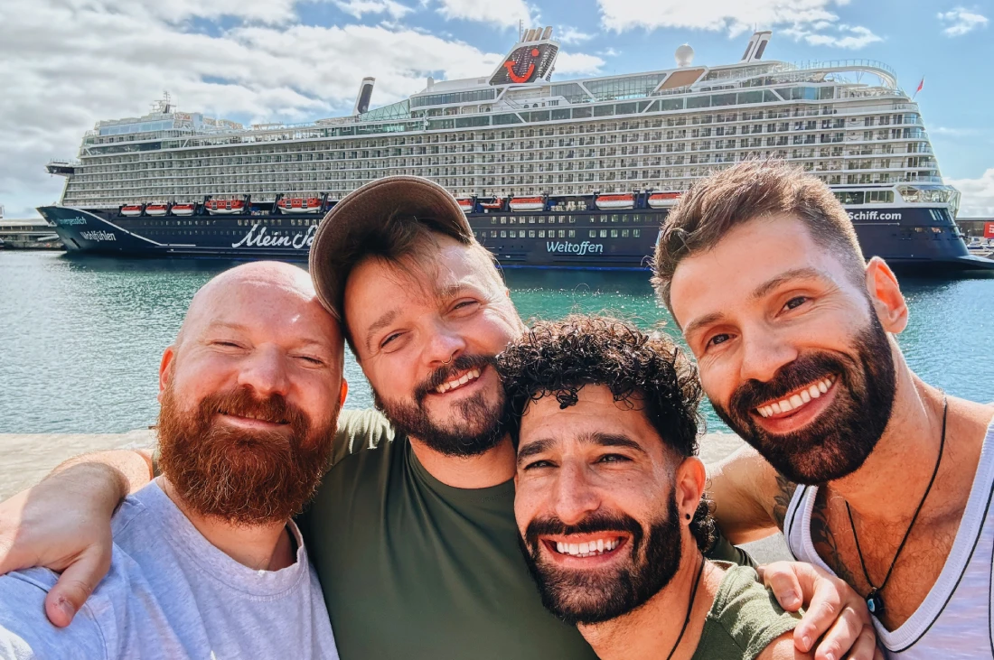 Gay-Kreuzfahrt mit Freunden unvergessliche Erlebnisse © Coupleofmen.com